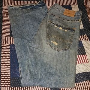 Hollister ripped jeans